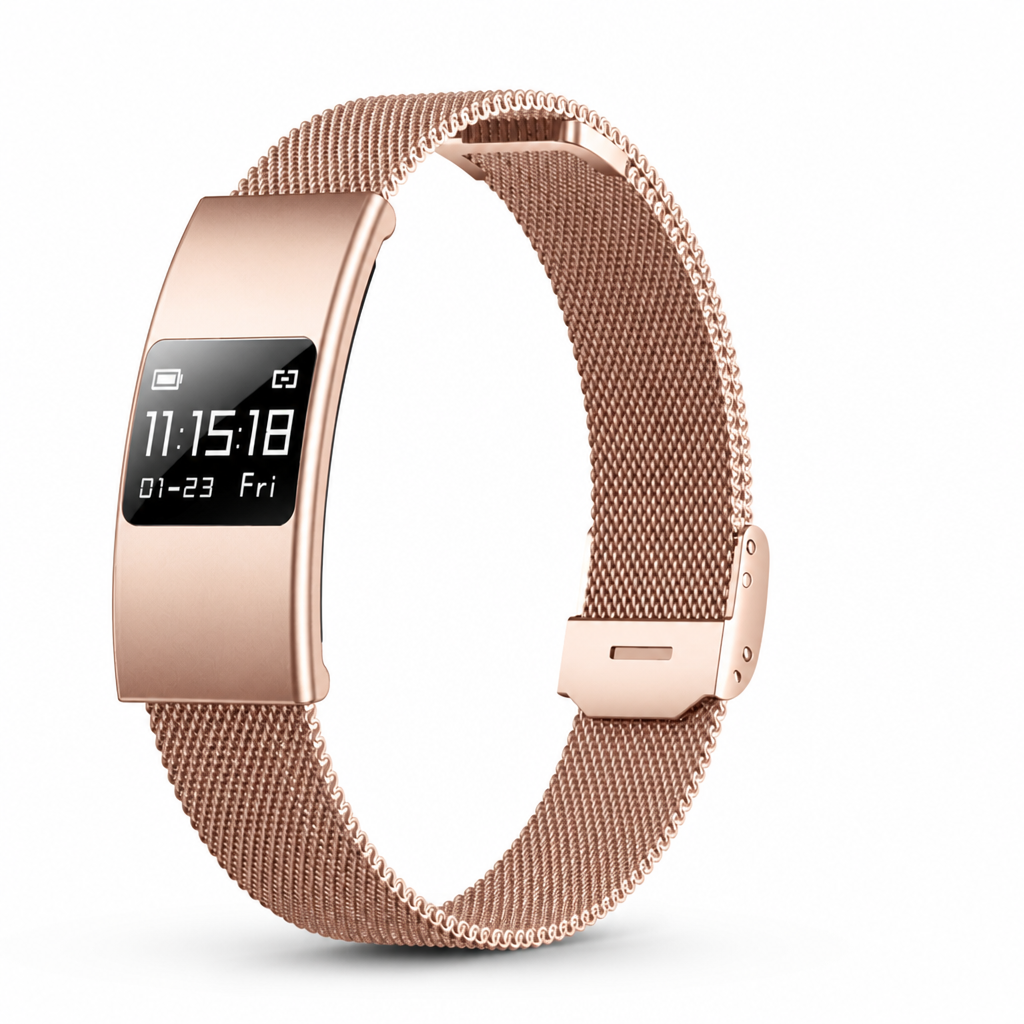 Ultra-Thin IPX8 Health-Tracking Smartwatch (Long Standby)