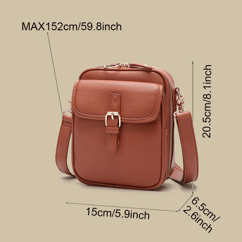 ArdenRise™ Leather Crossbody — Carry Confidence and Style Without the Bulk