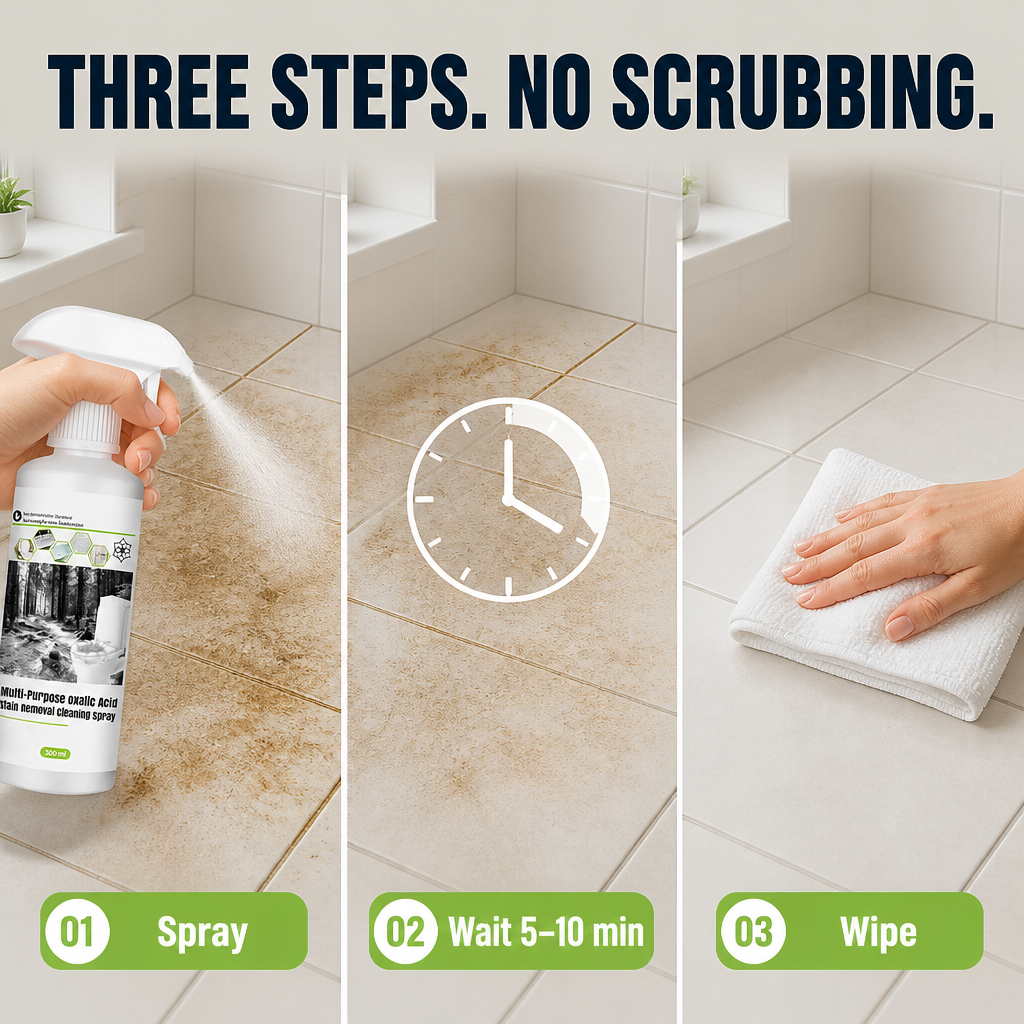 PurifyMist™ — Eliminate Orange Rust Stains And Limescale Bleach Failed To Remove