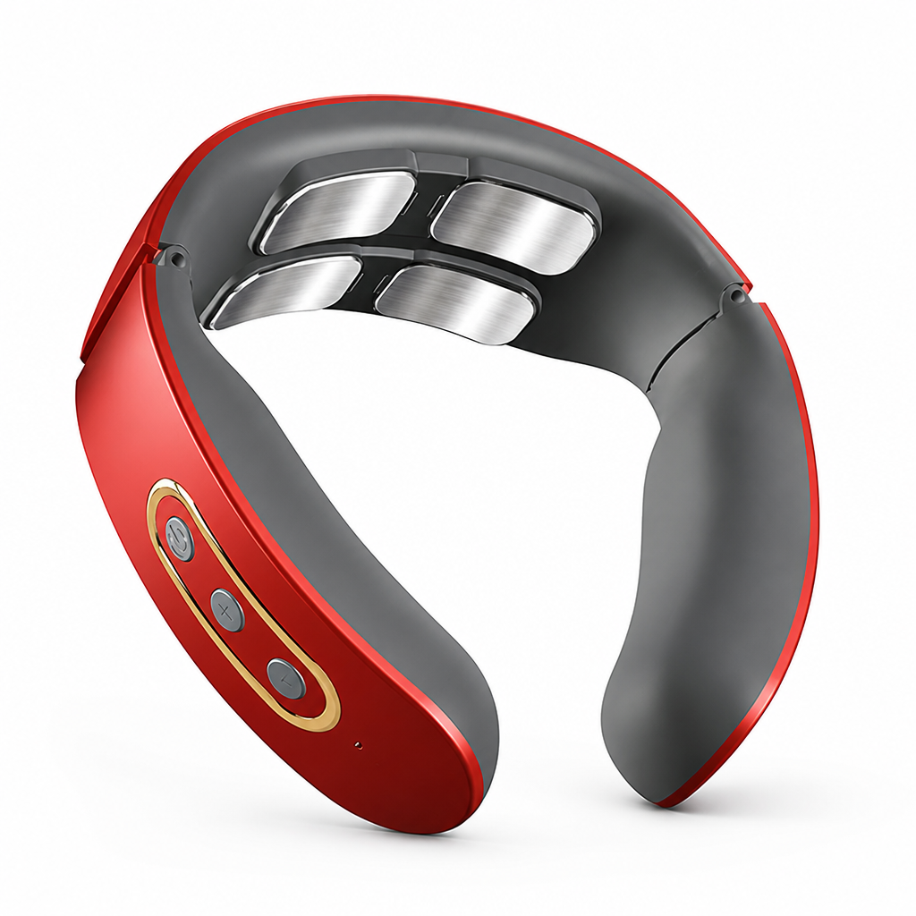 4D Smart Heated Rechargeable Neck & Shoulder Massager