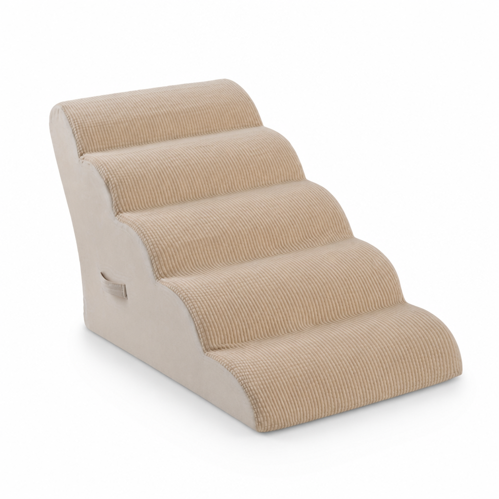 High-Density Foam Non-Slip Pet Stairs (For Dogs & Cats)