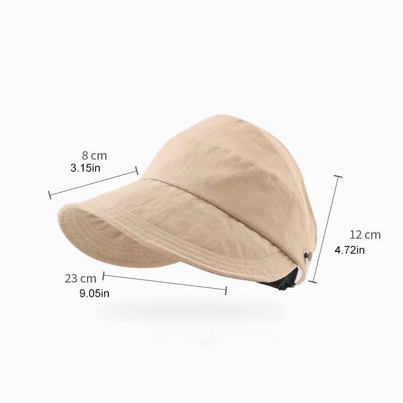 Adjustable Chin Strap Sun Hat with UPF 50+ UV Protection