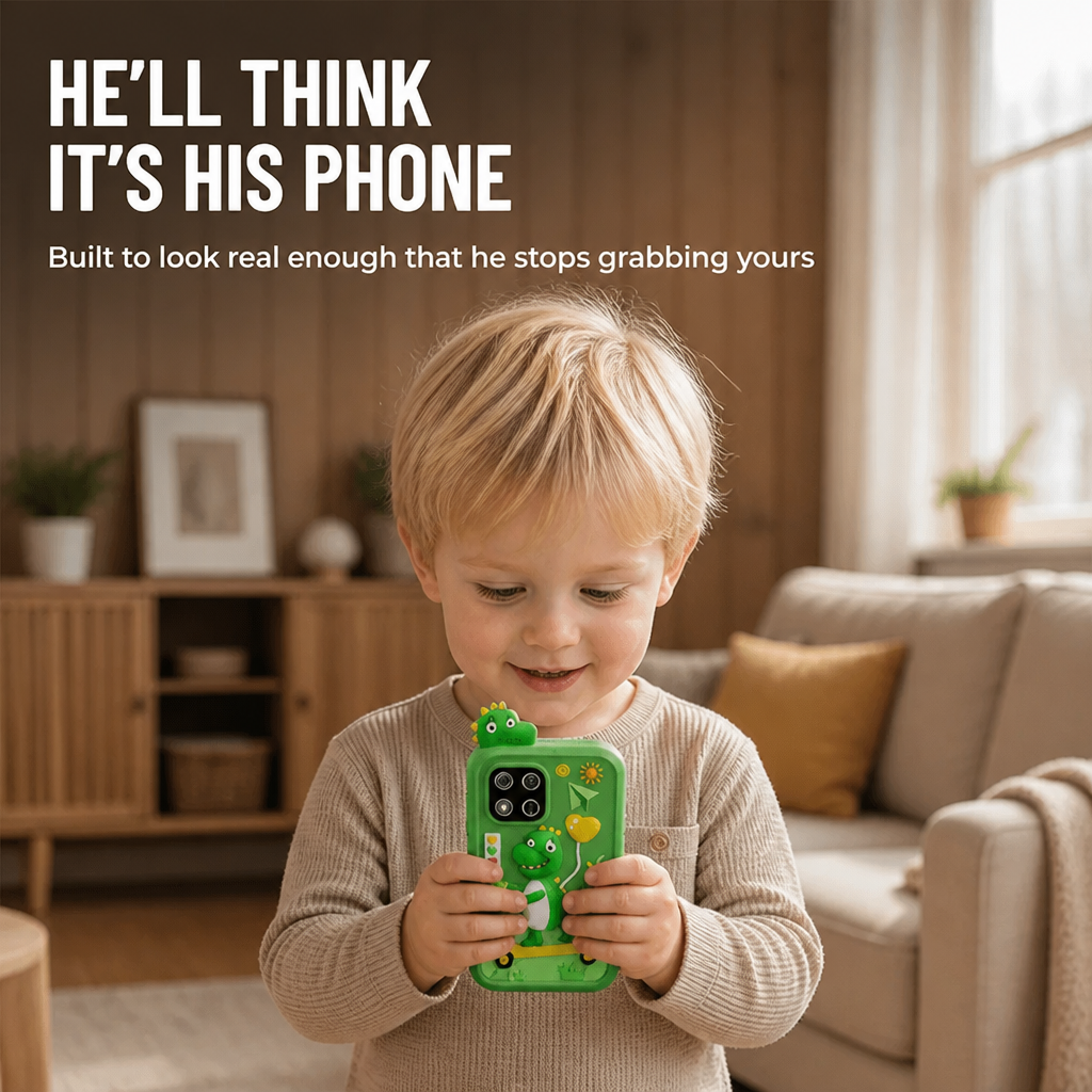 LuminaPlay™ — Give Your Toddler a Phone He'll Call His Very Own