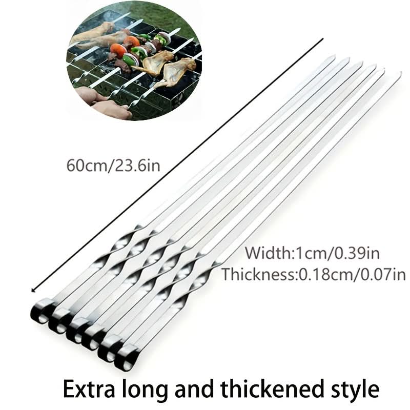 Set of Long Handle BBQ Skewers