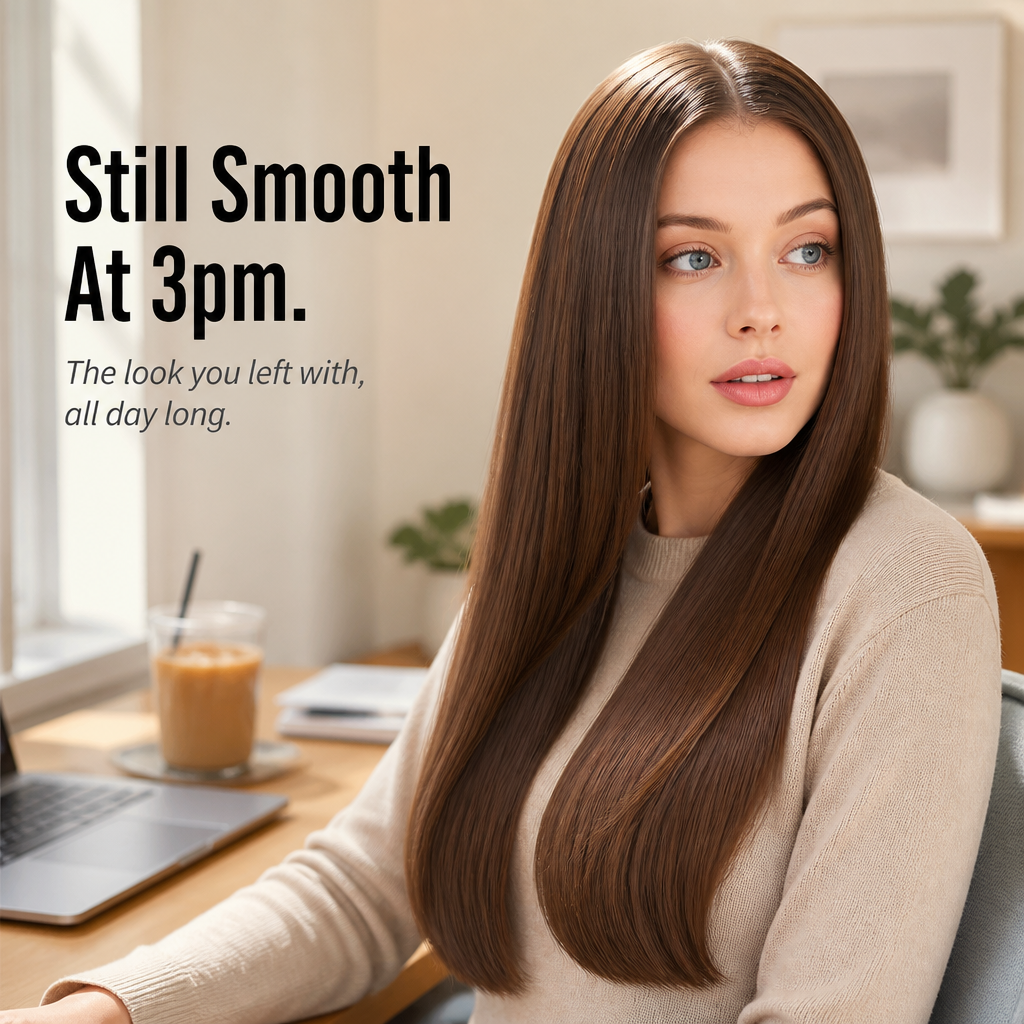 VeloSmooth™ — Slash Your Morning Hair Routine to One Tool, One Stroke