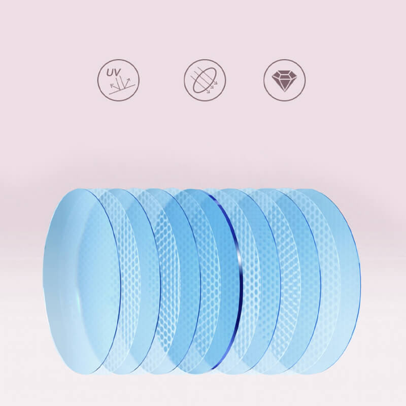 Comfortable Round Glasses with Blue Light Filtering for Screen Use