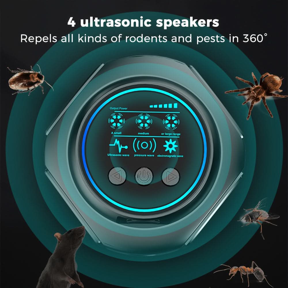 360° Ultrasonic Pest Control Device for Home and Attic