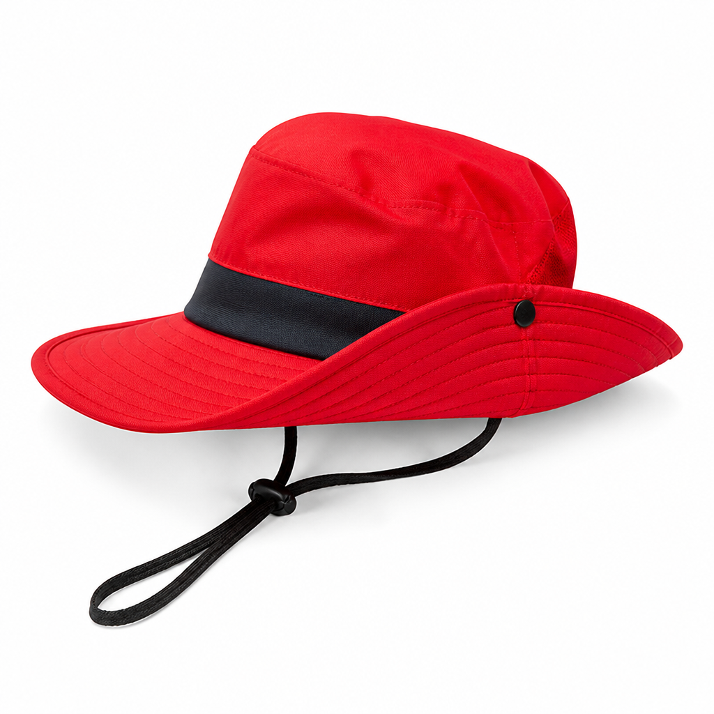 UPF 50 Breathable Foldable Sun Hat (Ponytail Hole & Chin Strap)