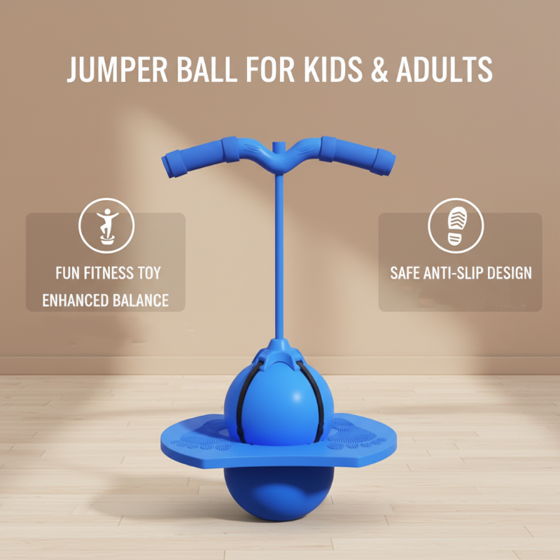Exercise Hopping Ball for Kids and Adults – Fun Balance Activity