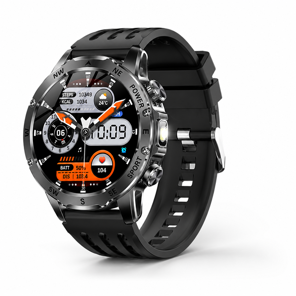 1.53-Inch HD Bluetooth Calling Swimproof Smartwatch