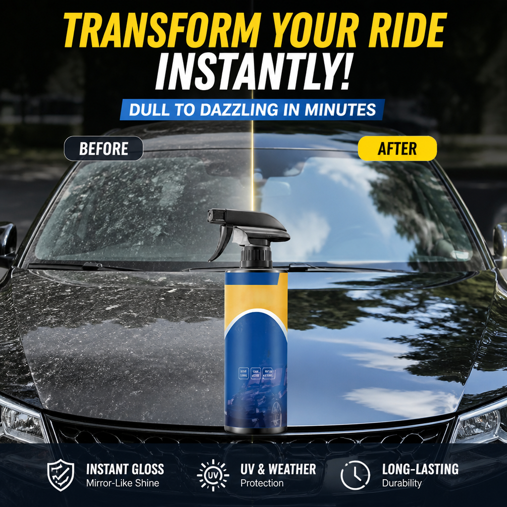 RadiantShield™ Auto Spray — Transform Your Ride Into a Show-Stopping, Weather-Defying Masterpiece