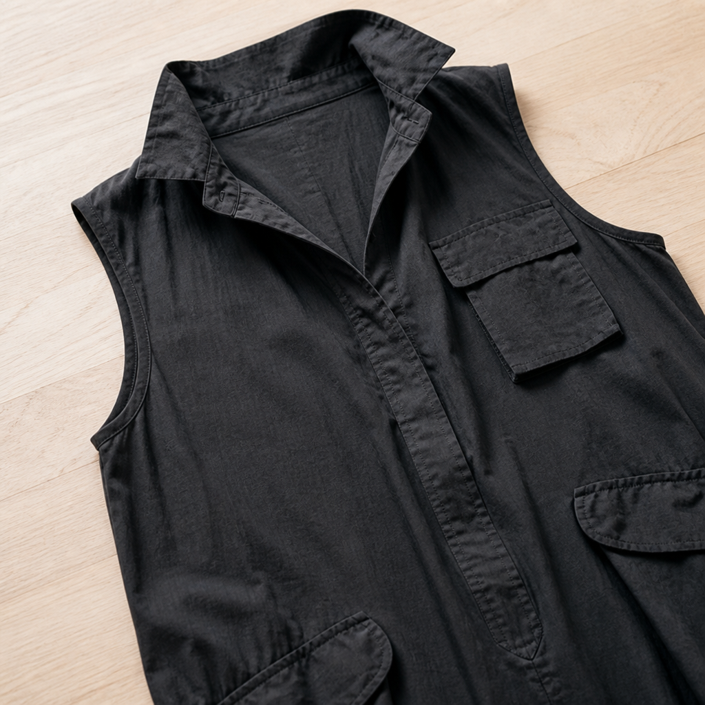 Velaire™ Sleeveless Overalls — Move Freely, Look Effortlessly Magnetic All Day