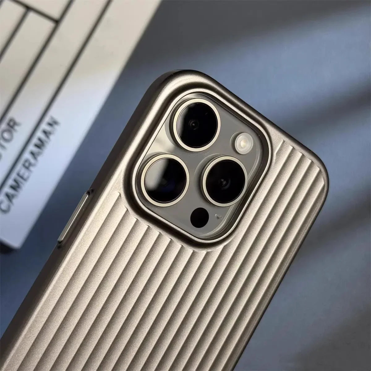 Shockproof Heavy-Duty Phone Cover for iPhone - Titanium Case