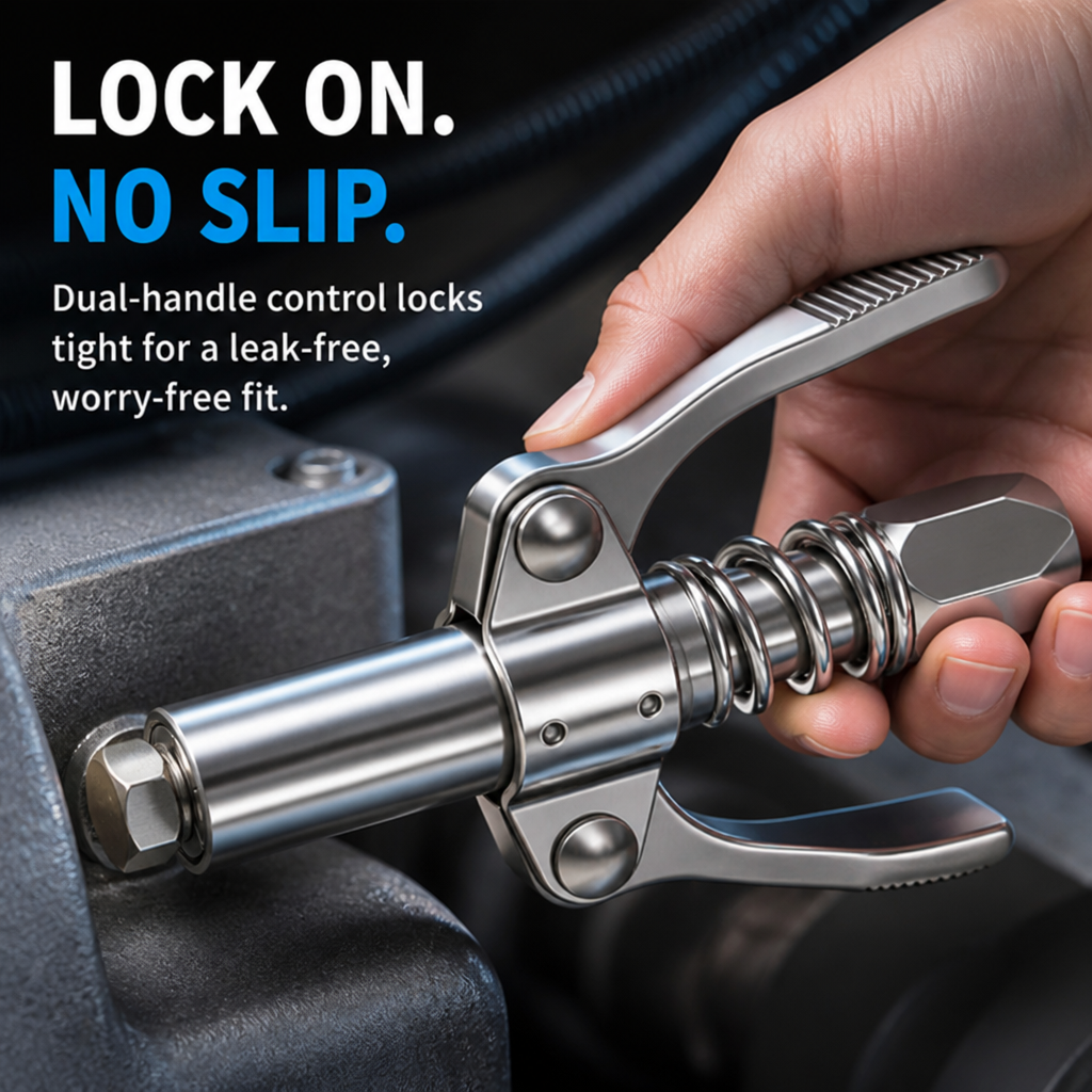 TorqueLock™ Master Coupler — Grip with Ironclad Control and Leak-Free Power Every Time