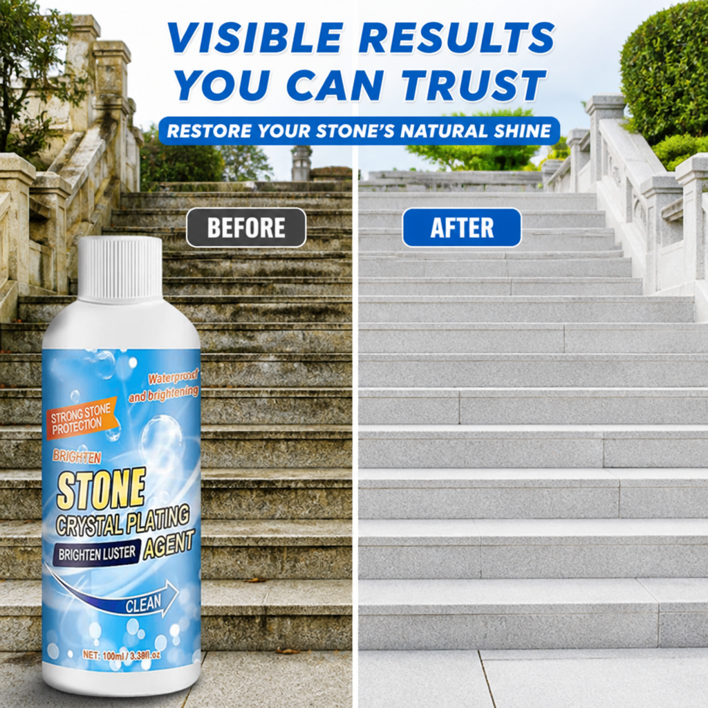 StonePure™ — Restore Your Stone’s Natural Shine Without Toxic Chemicals or Scrubbing Pain