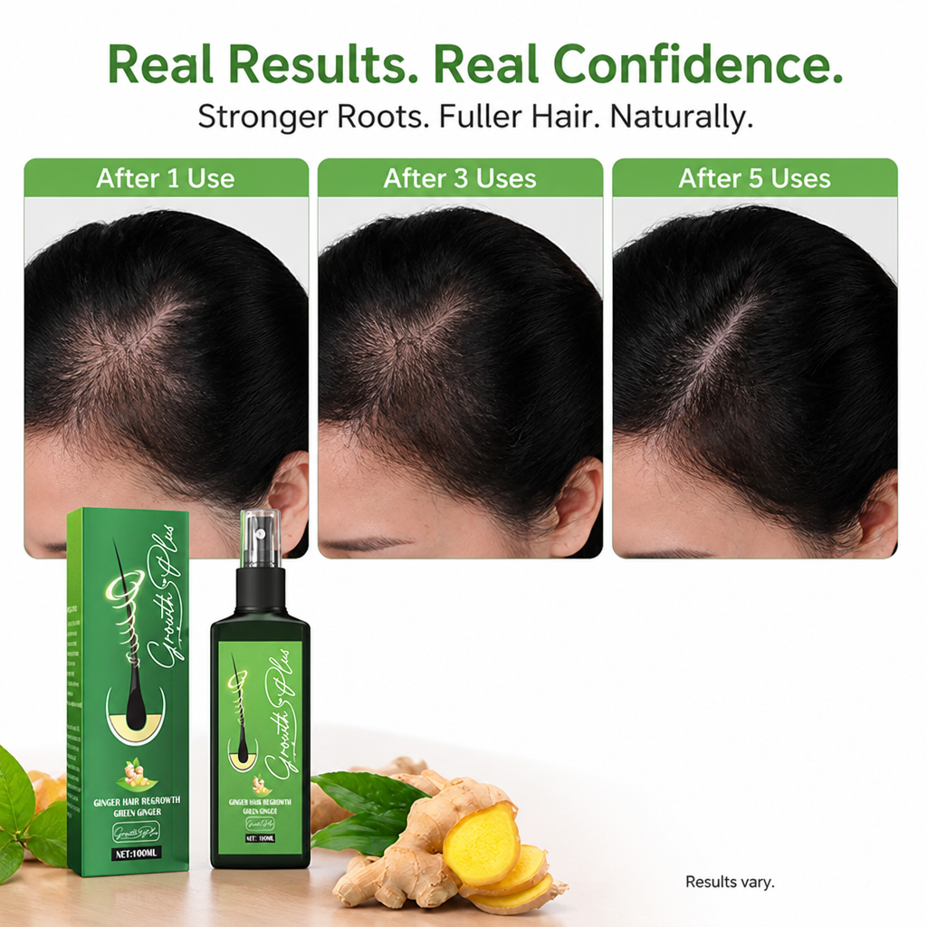 VitaThick™ Revitalizing Ginger Spray — Ignite Your Scalp, Unleash Thicker, Stronger Hair