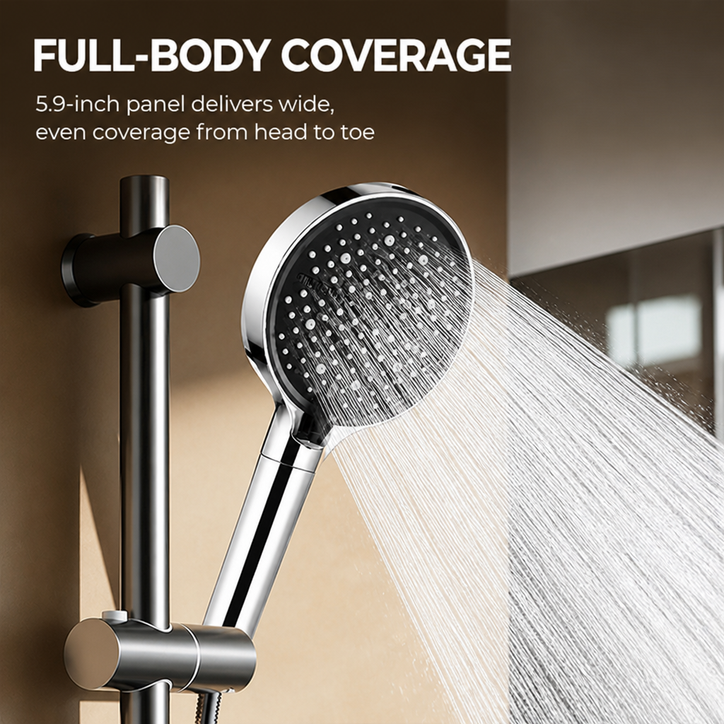 NovaMist™ AirBoost — Transform Your Shower into a Revitalizing Full-Body Escape