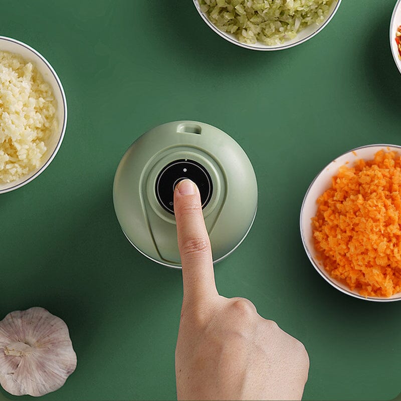 USB Rechargeable Garlic Chopper – Electric Food Processor