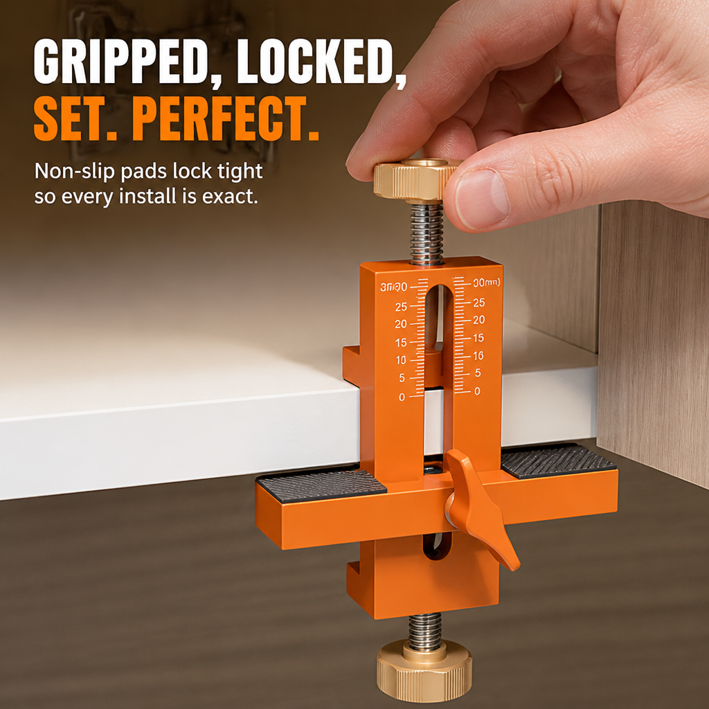 TrueFitAlign™ — Nail Perfect Cabinet Doors Faster and With Zero Frustration