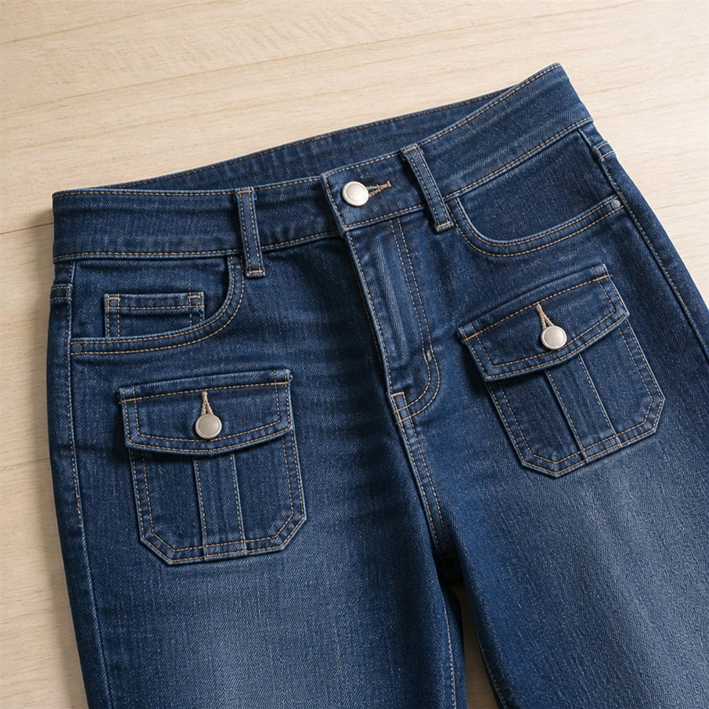 VitalDenim™ Slim Fit Stretch Capris — Embrace Every Curve with Unstoppable Comfort