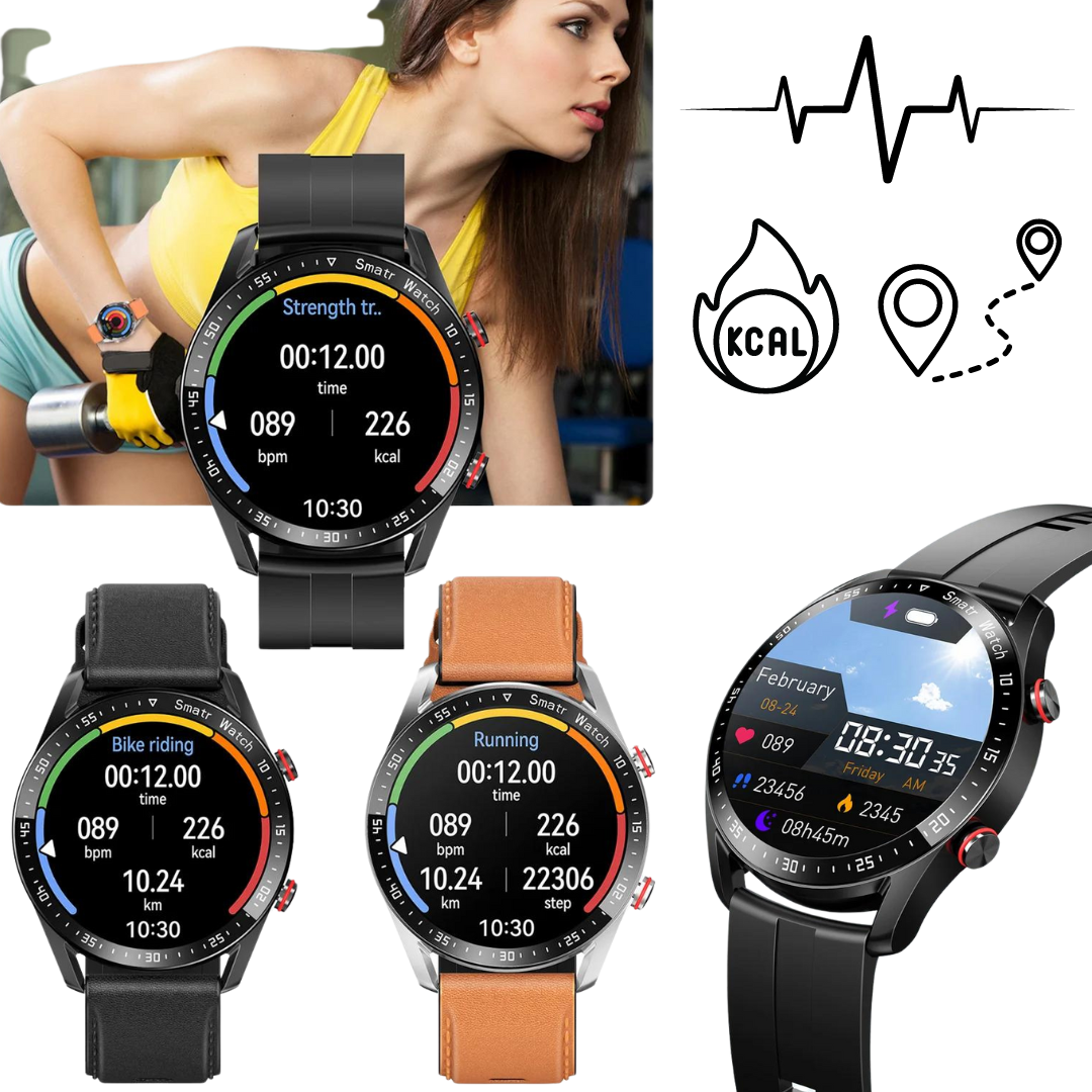 Bluetooth Smartwatch with Speaker – Fitness Tracker for Everyday and Sports
