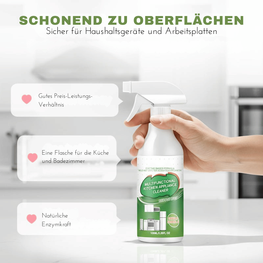 All-Purpose Cleaner Spray for Kitchen – Enzyme-Based Grease Remover