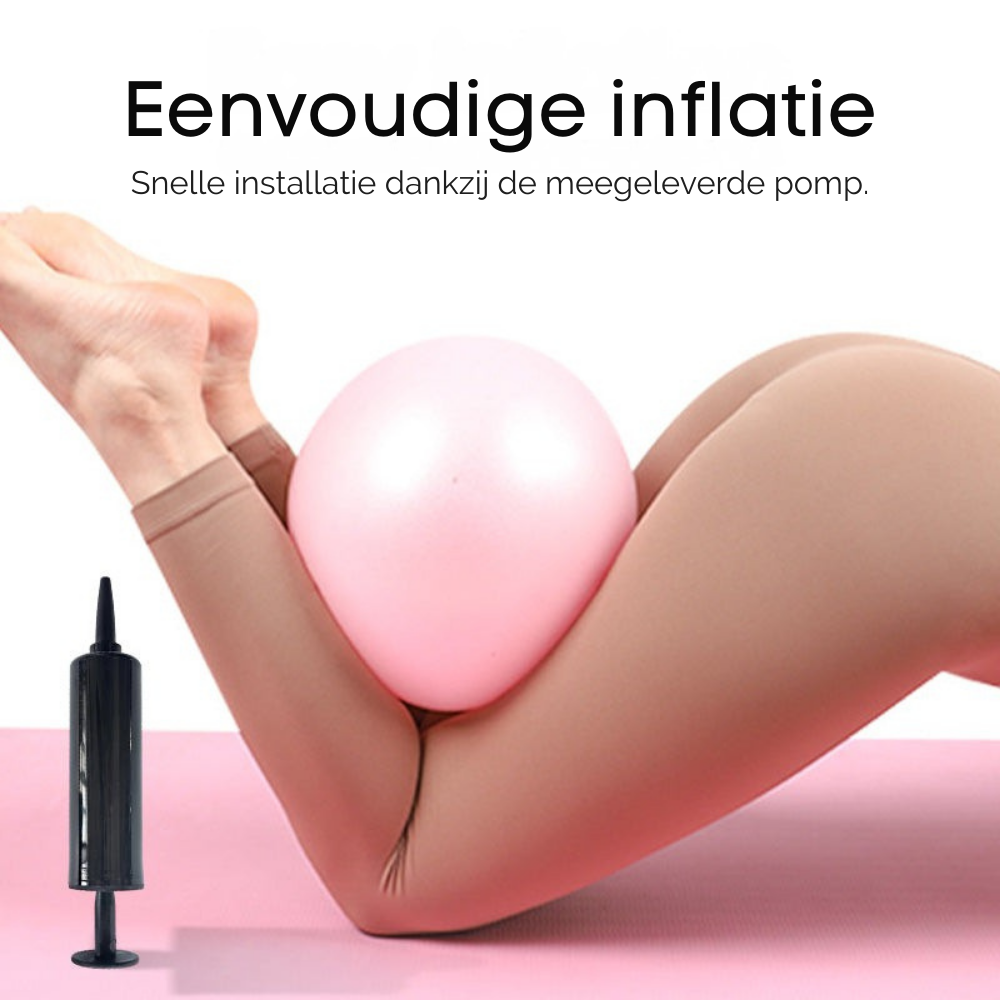 Anti-Burst Fitness Ball for Pilates Exercises