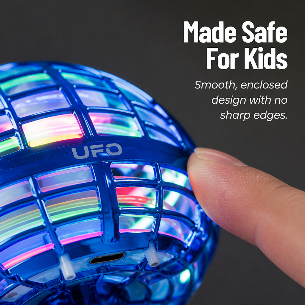 LuminiGlide™ — Ignite Boundless Joy and Keep Kids Moving with Mesmerizing Light and Effortless Flight