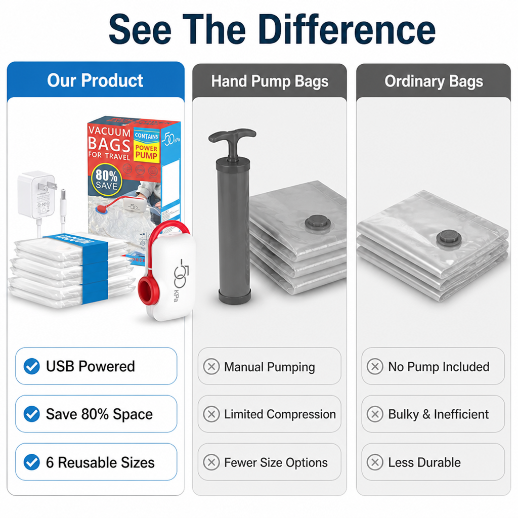VoyageEase™ — Instantly Shrink Your Bags and Travel Stress-Free Every Time