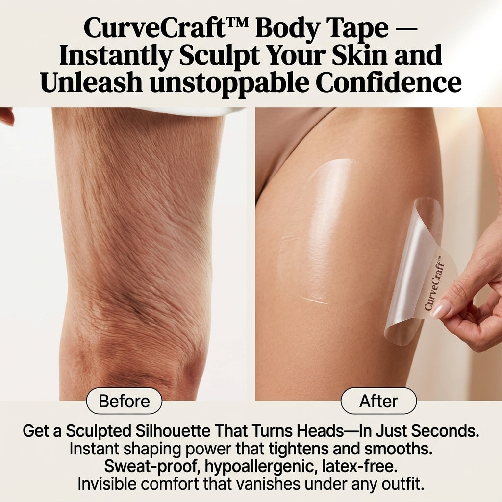CurveCraft™ — Lift, Firm & Smooth Loose Skin in Seconds, No Shapewear or Surgery