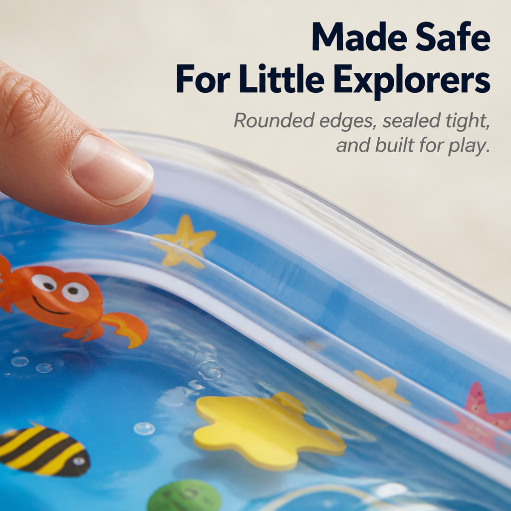 MarinaSplash™ — Ignite Curiosity and Build Strength with Every Joyful Tummy Time Moment