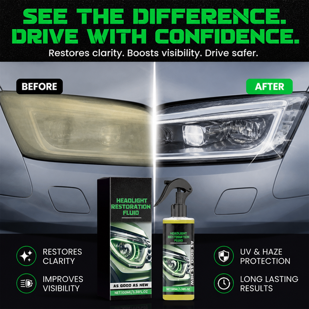RadianceRush™ — Restore Stunning Headlights That Command Safety and Confidence Every Night