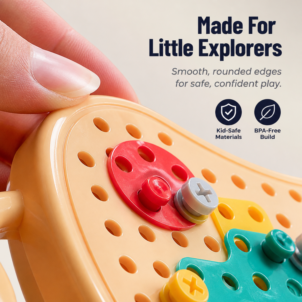 SparkVenture™ — Swap Screen Time for Real Drill-and-Build Adventures Kids Crave