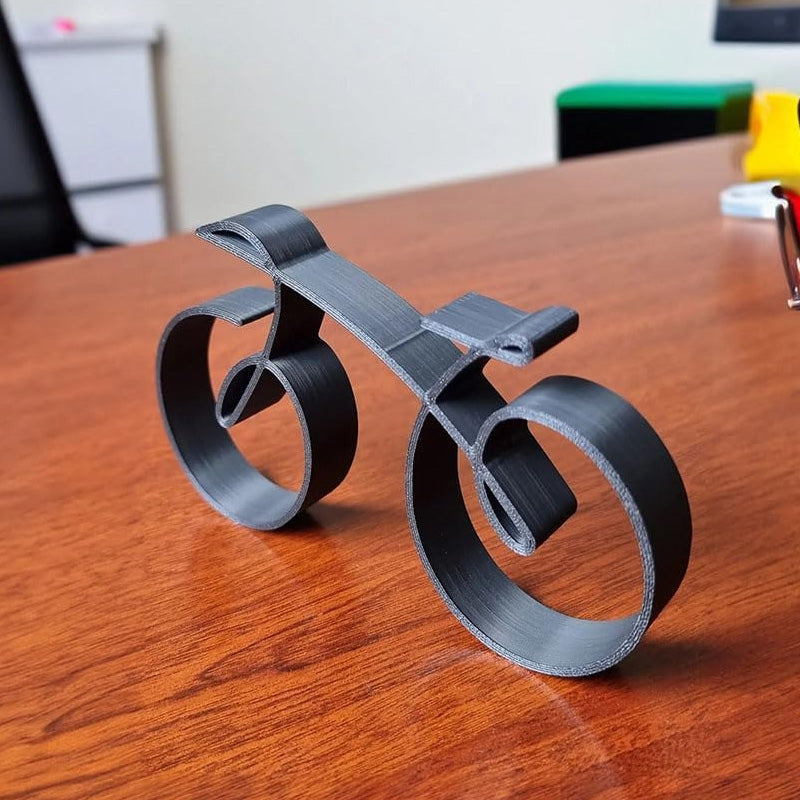 Iron Bicycle Figurine – Minimalist Home Decor