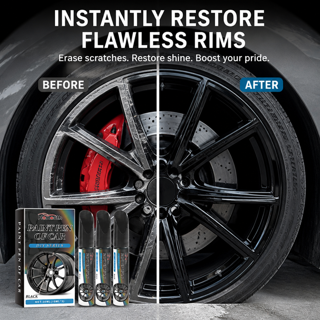 WheelRevive™ Scratch Repair Pen — Instantly Restore Flawless, Head-Turning Rims That Boost Your Pride
