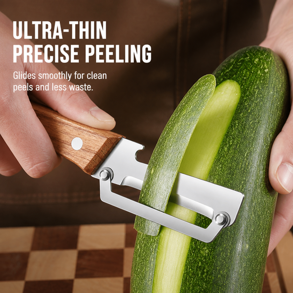 SliceMate™ — Effortless Peeling and Comfort That Transforms Every Meal