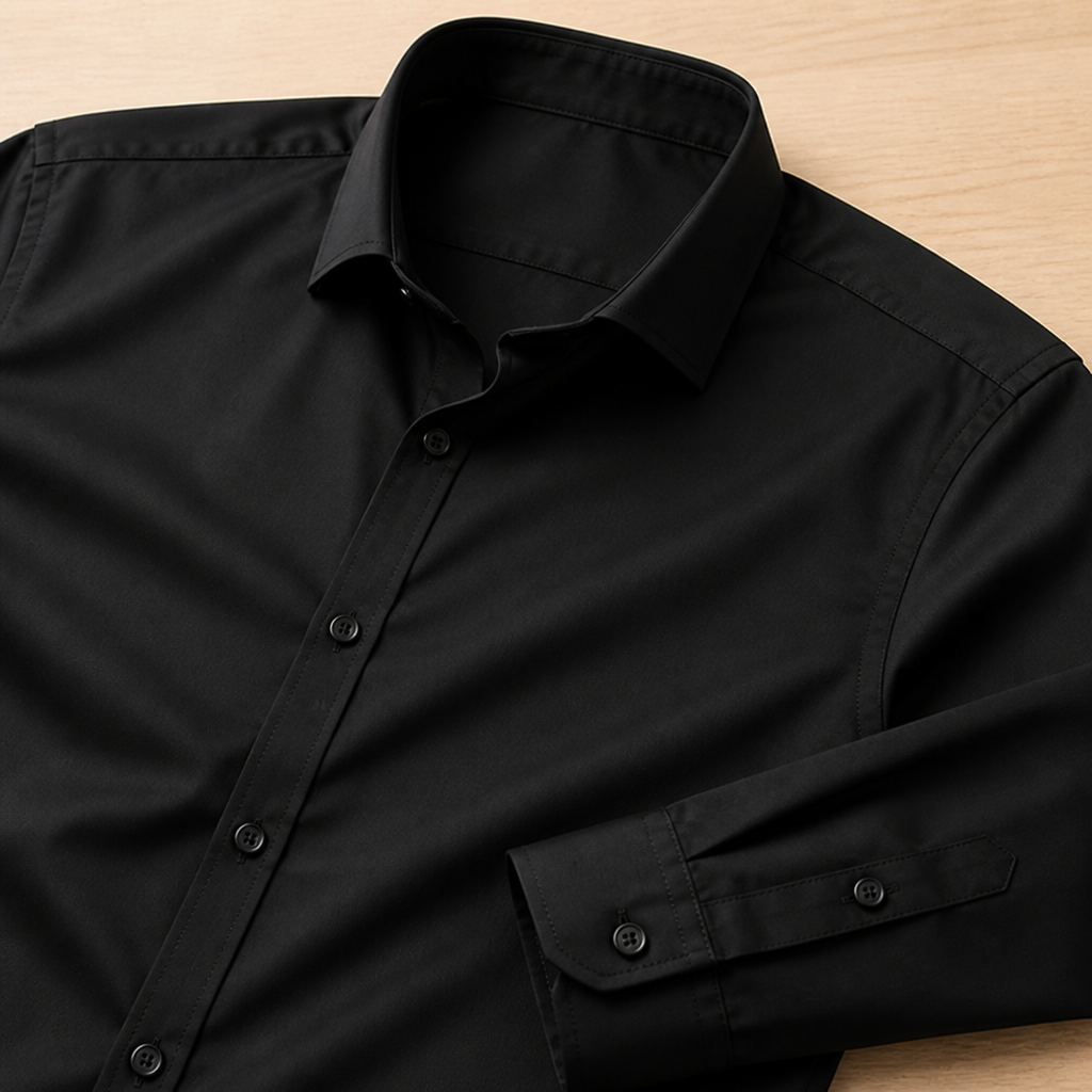 StratoForm™ Men’s Long Sleeve Shirt — Command Every Moment with Effortless Cool and Sharp Confidence