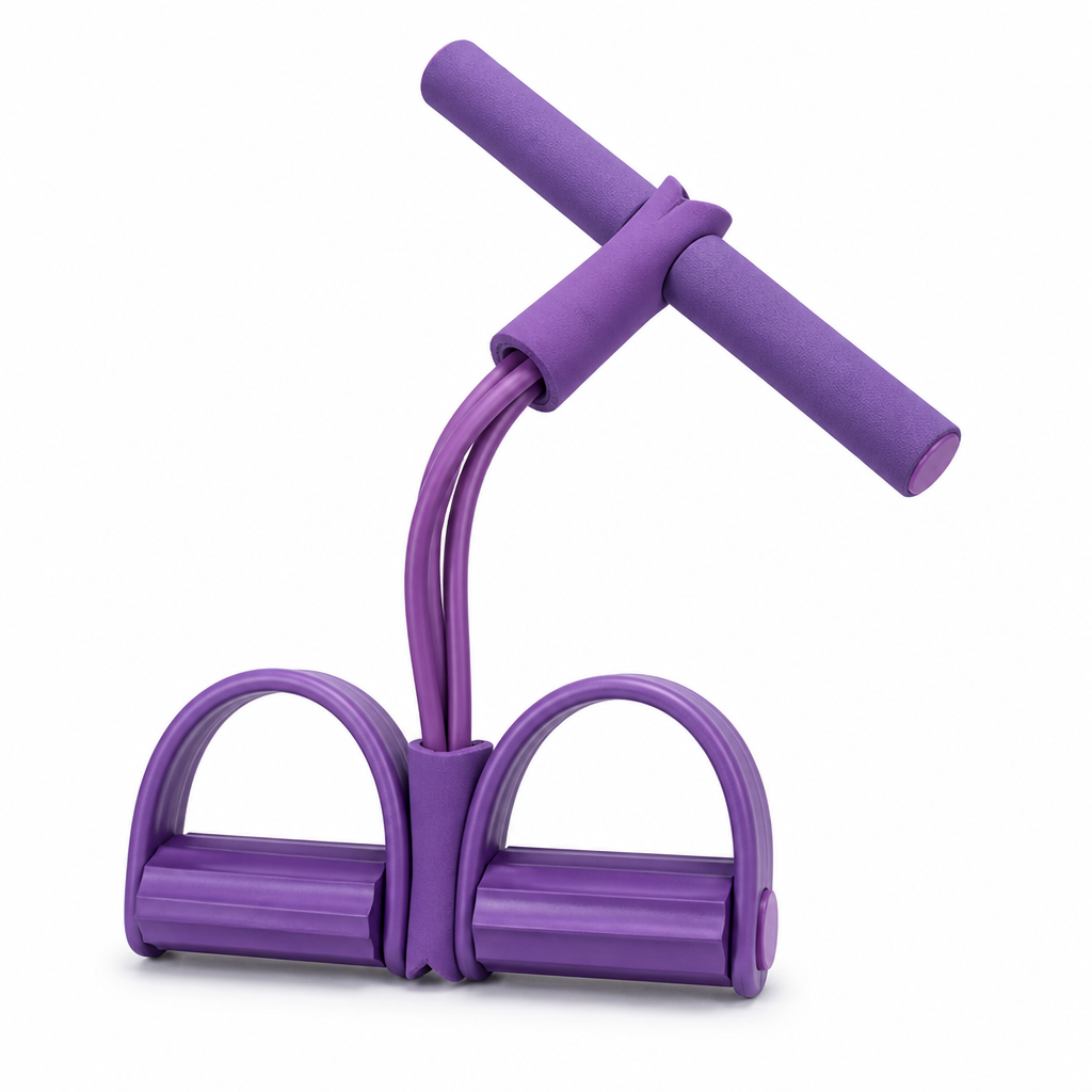 Non-Slip Foot Loops & Soft-Handle Resistance Band Set