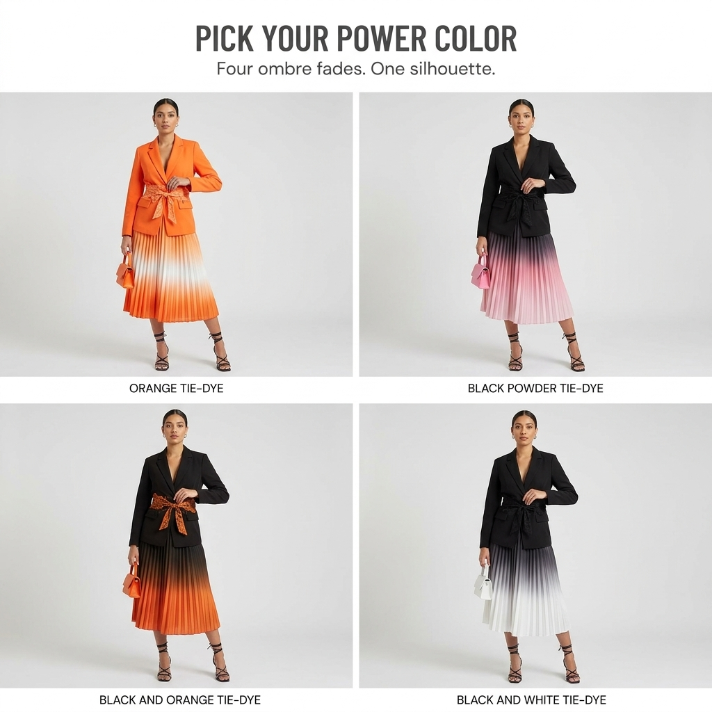 RadianceWave™ — One Dress Worn From Boardroom Meeting to Rooftop Dinner