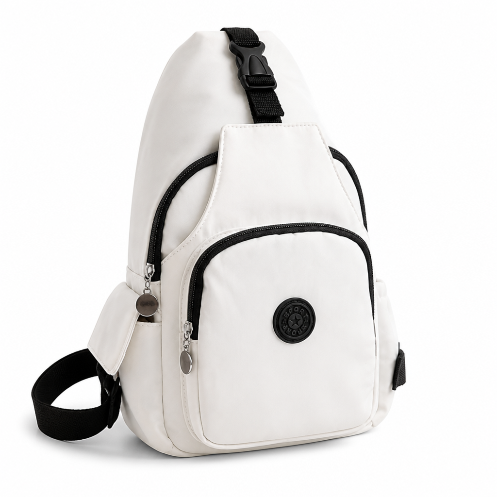 Cut-Resistant Strap & RFID-Blocking Crossbody Sling Bag