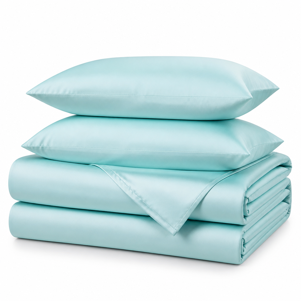 Cooling Bamboo Fiber Duvet Cover (Includes 2 Pillowcases)