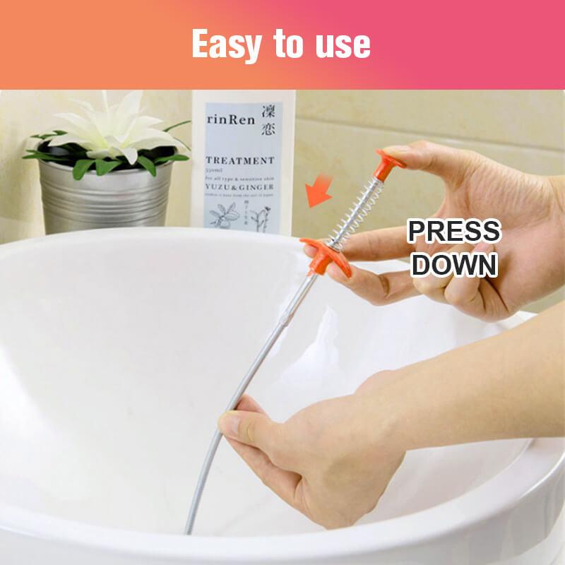 HydroGrip™ — Take Back Control with Easy, Chemical-Free Drain Clearing Power