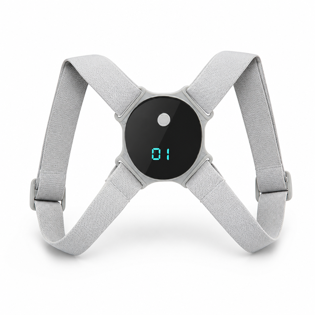 EMS Angle-Sensor Vibration Posture Corrector (Adjustable Straps)