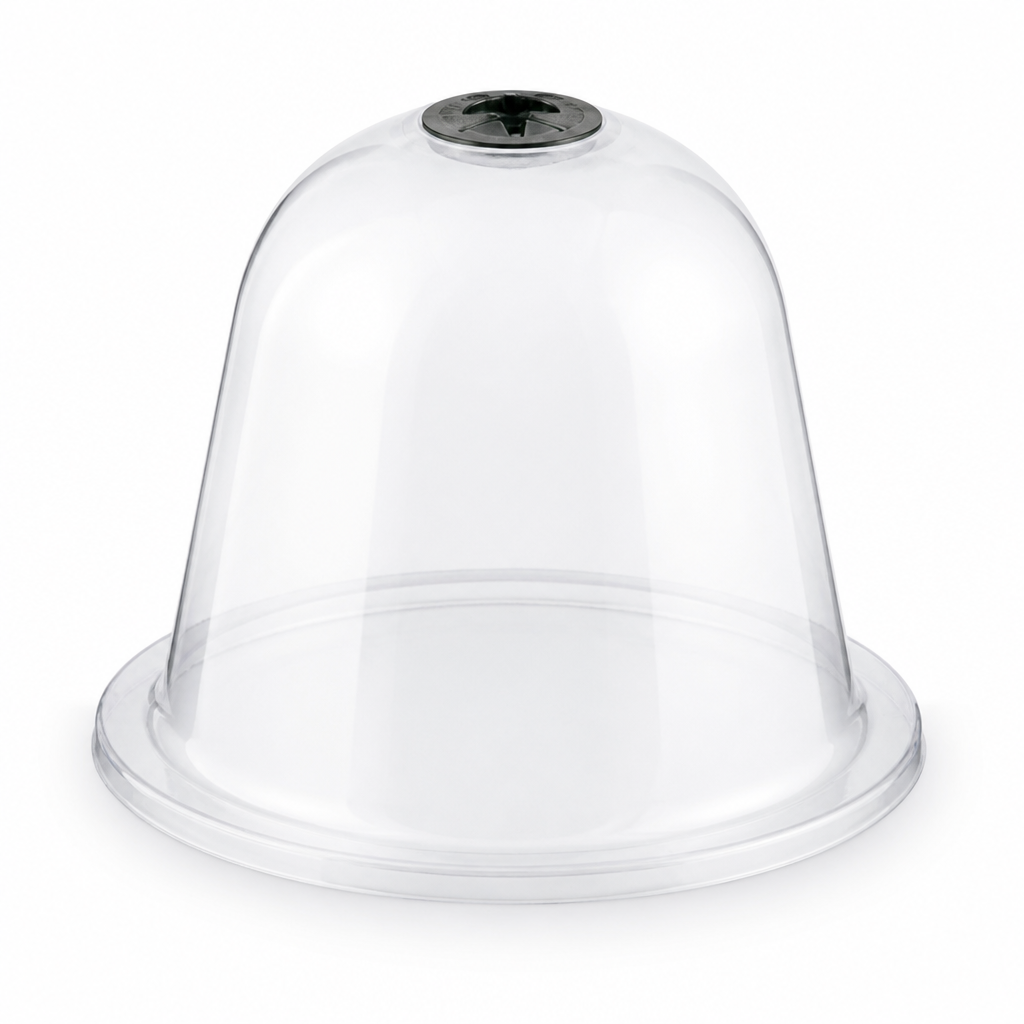 Transparent Frost & Pest Protection Plant Cover (21 cm Height)