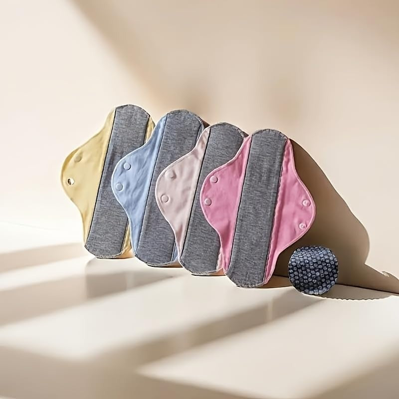 Set of 12 Graphene-Infused Reusable Cloth Pads