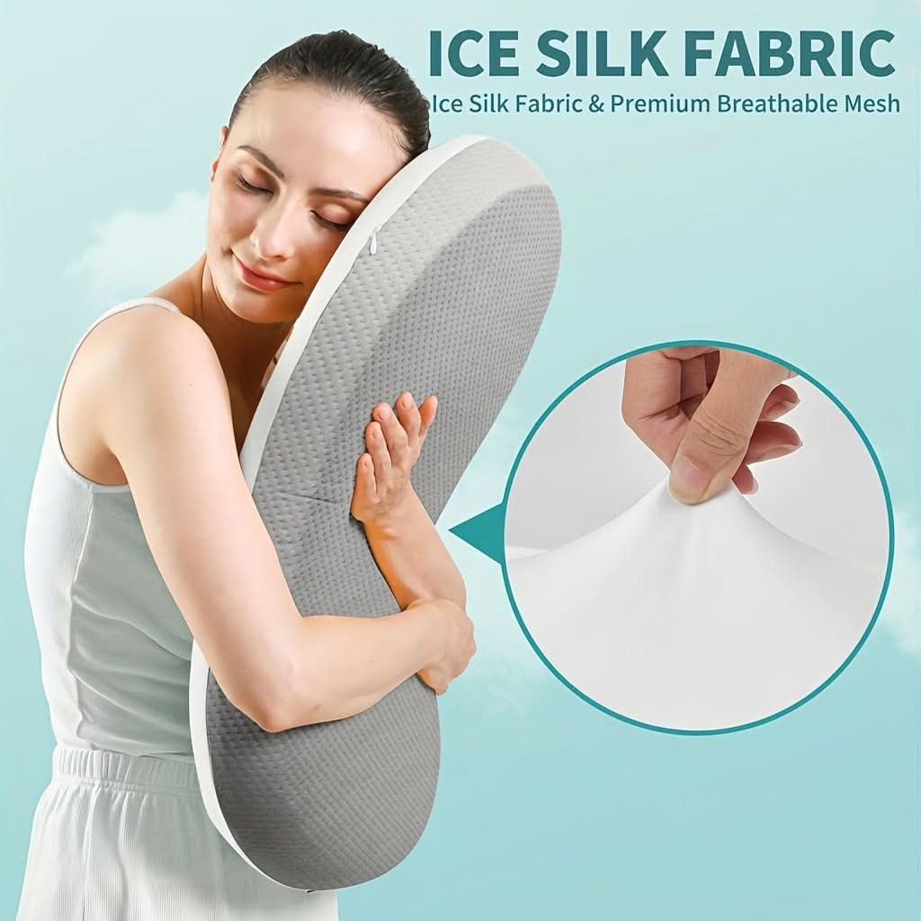 Cooling Cervical Pillow for Comfortable Sleep and Relaxation