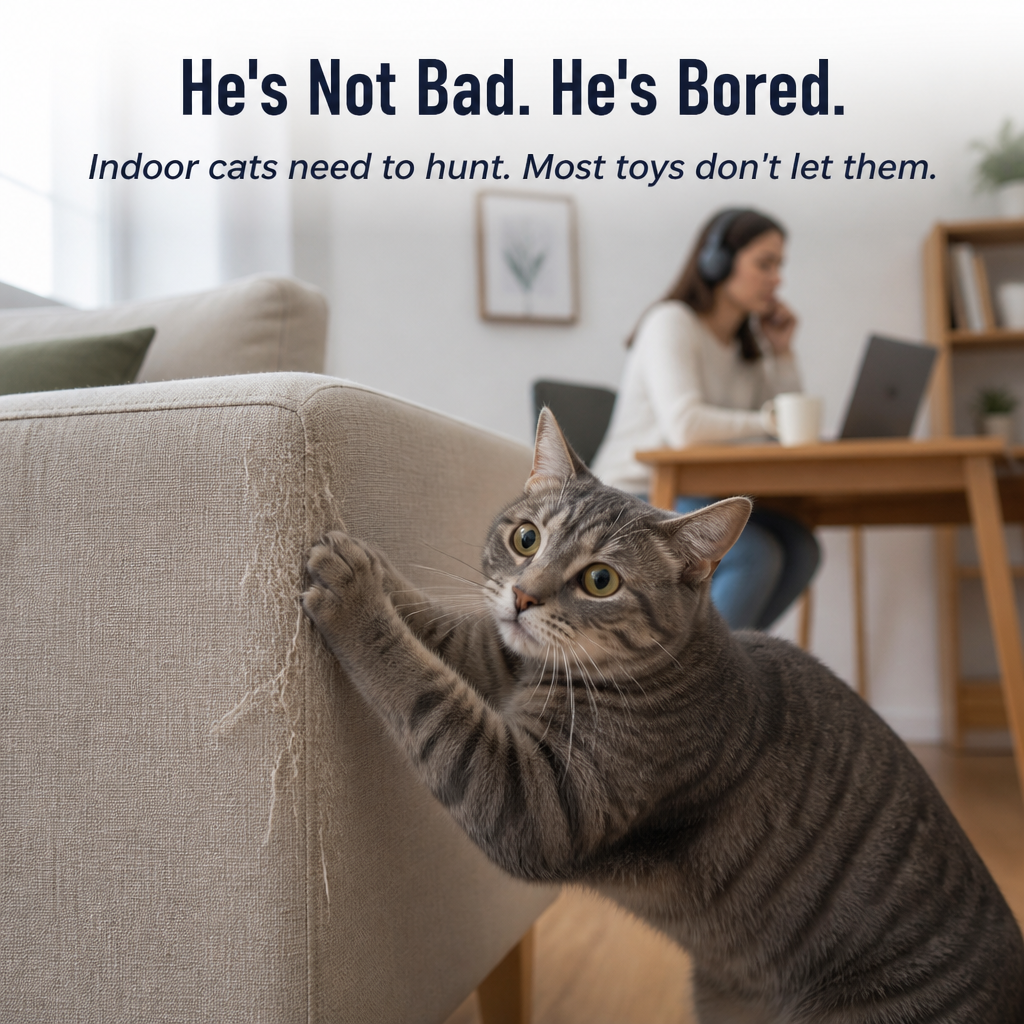 FeliFrenzy™ — Stick It On, Leave It Be, See Your Cat Chase for Hours