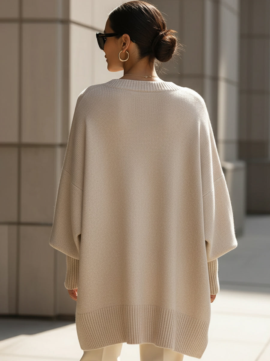Veloura™ Wool Pullover — Wrap Yourself in Cozy Confidence and Effortless Style