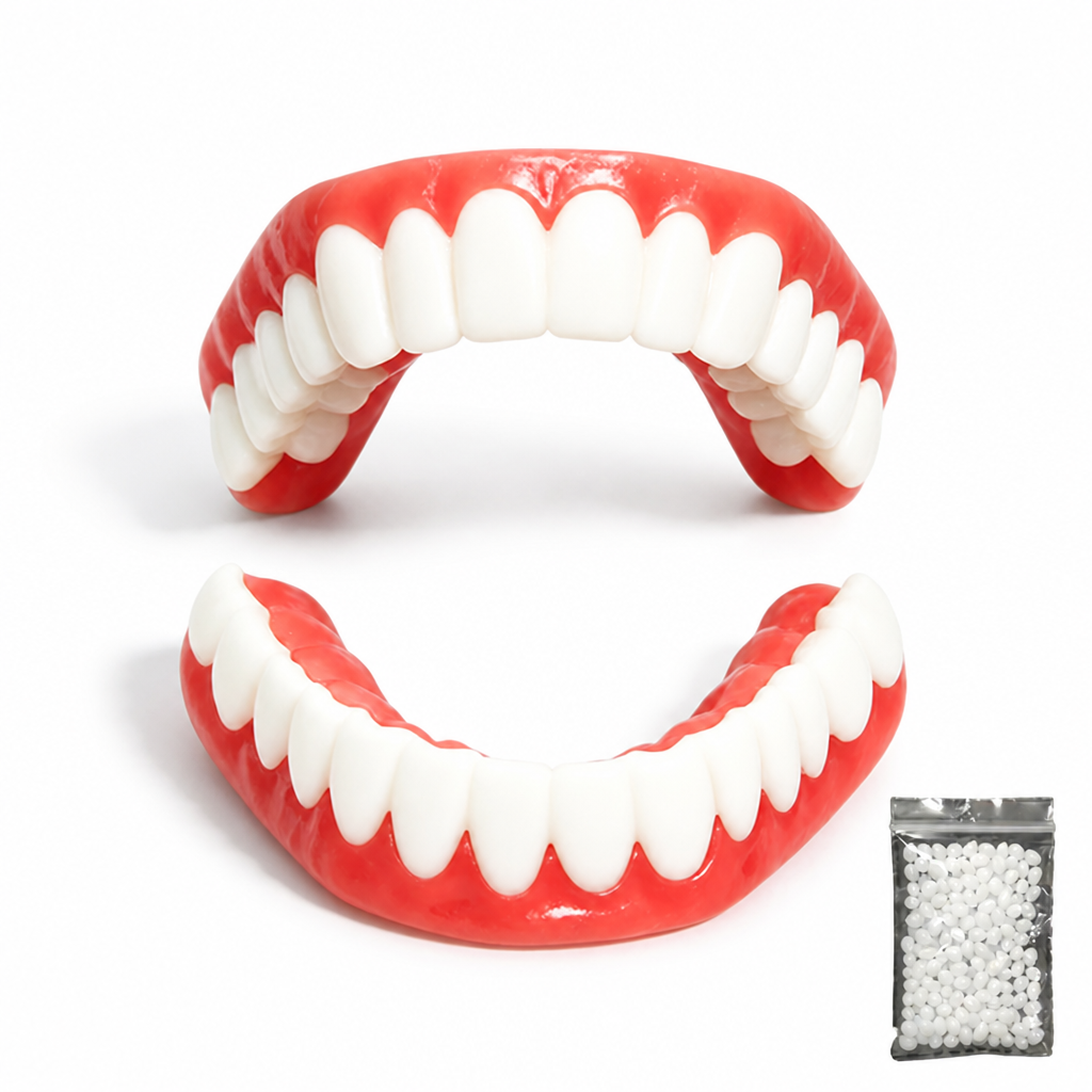 Natural-Looking Easy-Remove Dentures (For Seniors)