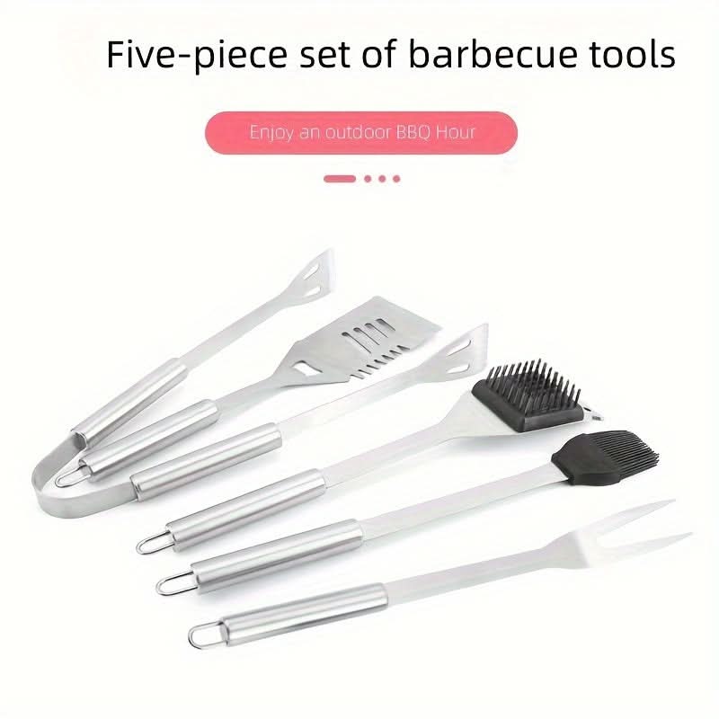 BBQ Tool Set in Stainless Steel with Carrying Case